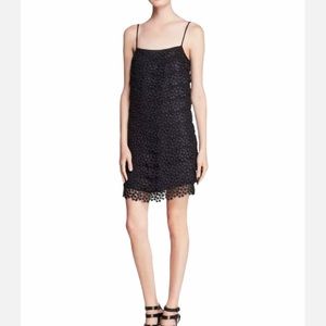 Diane Von Furstenburg Tiered star lace spaghetti strap dress.
